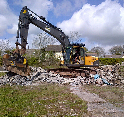 demolition services pembrokeshire areas