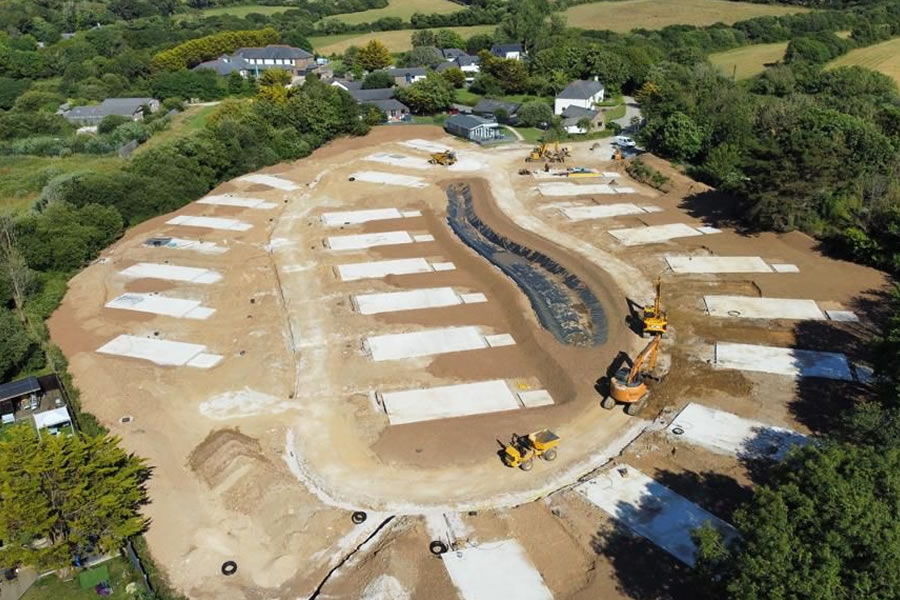 Holiday Park Development Contractors Wales